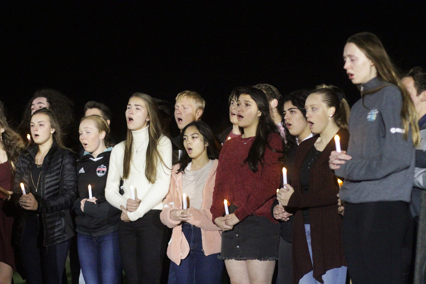 Alaina Housley vigil in Napa